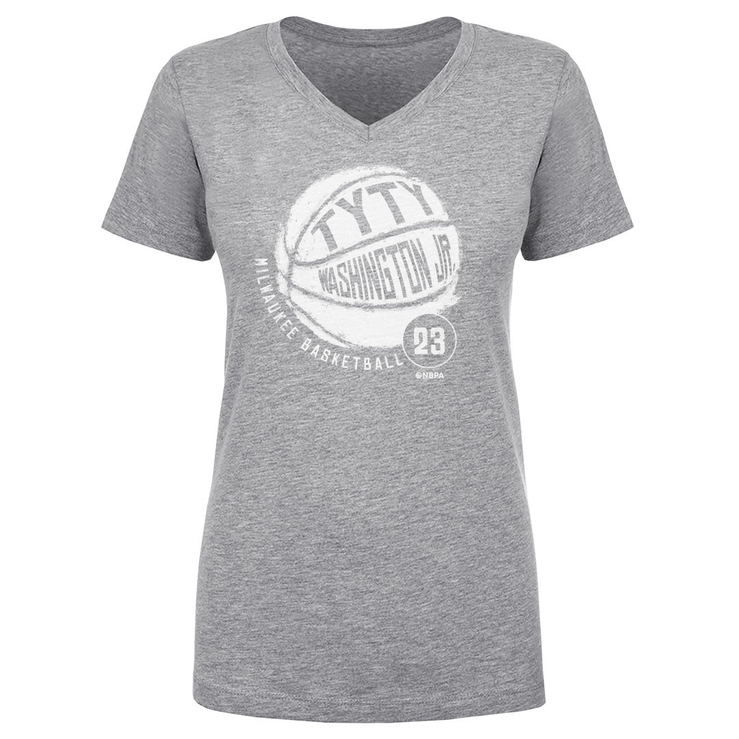 TyTy Washington Jr. Women&#39;s V-Neck T-Shirt | 500 LEVEL