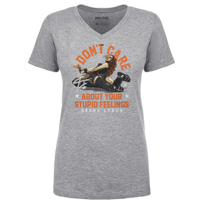 Becky Lynch Women's V-Neck T-Shirt | 500 LEVEL