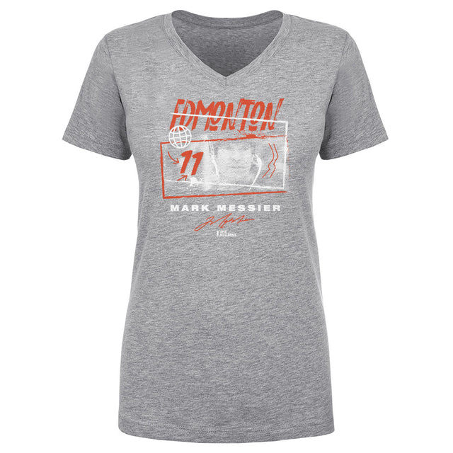 Mark Messier Women's V-Neck T-Shirt | 500 LEVEL