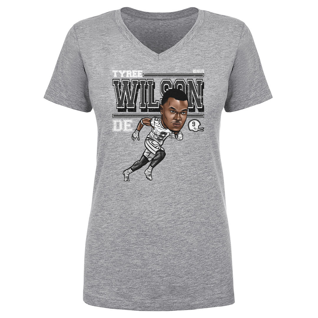 Tyree Wilson Women&#39;s V-Neck T-Shirt | 500 LEVEL