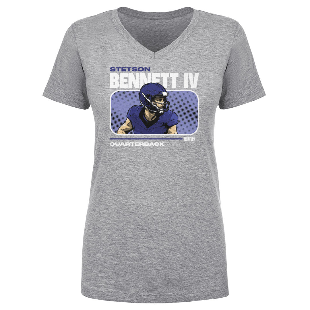 Stetson Bennett Women's V-Neck T-Shirt | 500 LEVEL