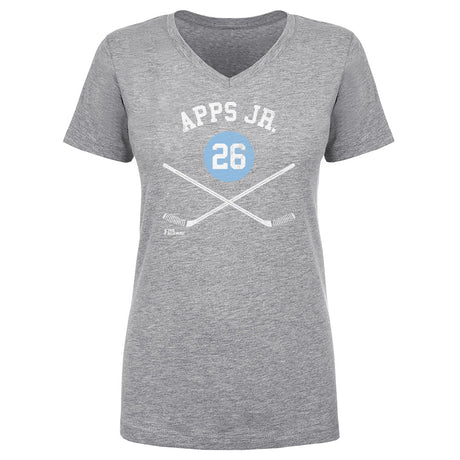 Syl Apps Jr. Women's V-Neck T-Shirt | 500 LEVEL