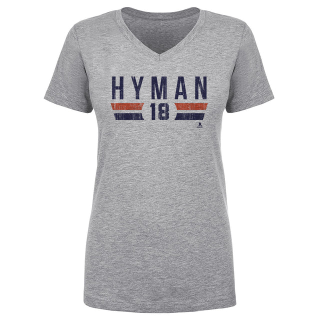 Zach Hyman Women's V-Neck T-Shirt | 500 LEVEL