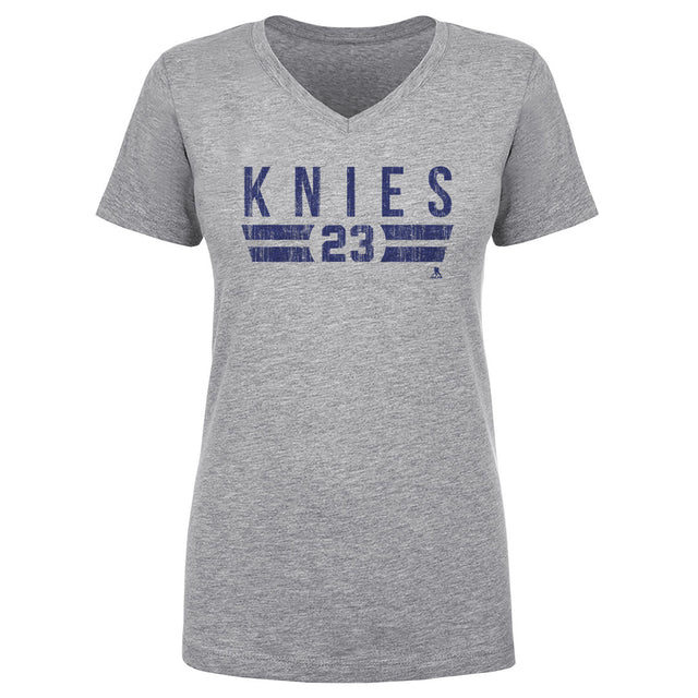 Matthew Knies Women's V-Neck T-Shirt | 500 LEVEL