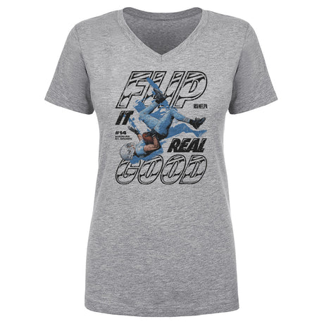 Amon-Ra St. Brown Women's V-Neck T-Shirt | 500 LEVEL