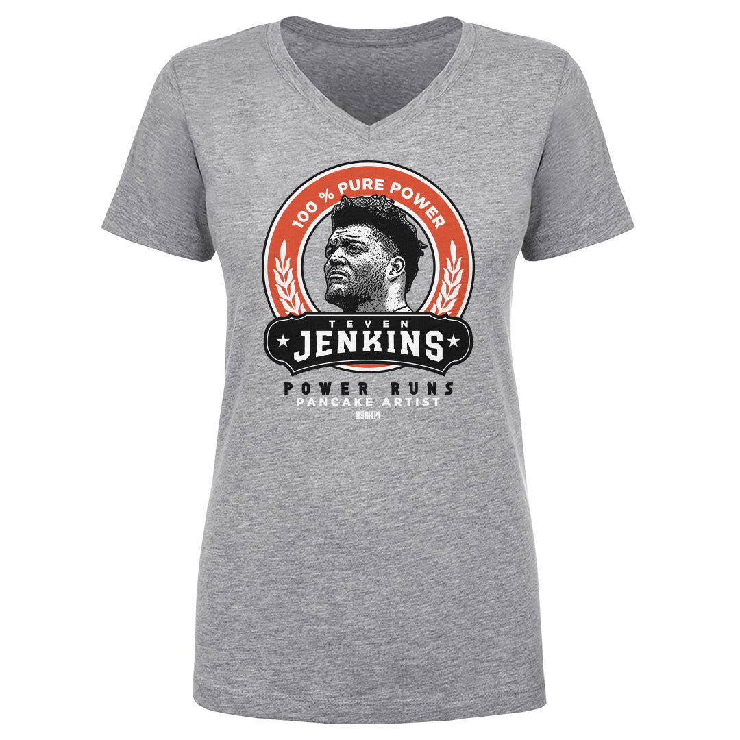 Tevin Jenkins Women&#39;s V-Neck T-Shirt | 500 LEVEL