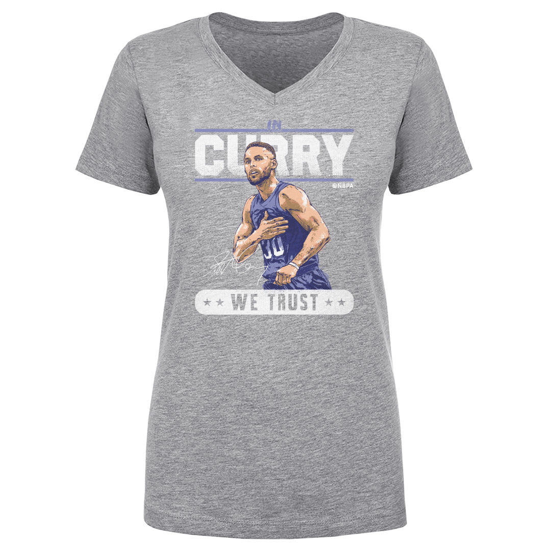Steph Curry Women's V-Neck T-Shirt | 500 LEVEL