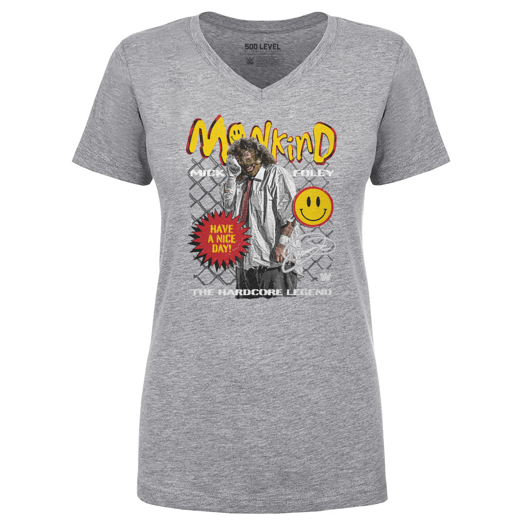 Mankind Women&#39;s V-Neck T-Shirt | 500 LEVEL