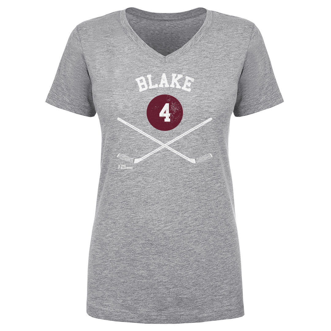Rob Blake Women&#39;s V-Neck T-Shirt | 500 LEVEL