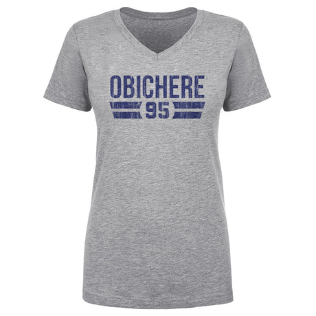 Divine Obichere Women's V-Neck T-Shirt | 500 LEVEL
