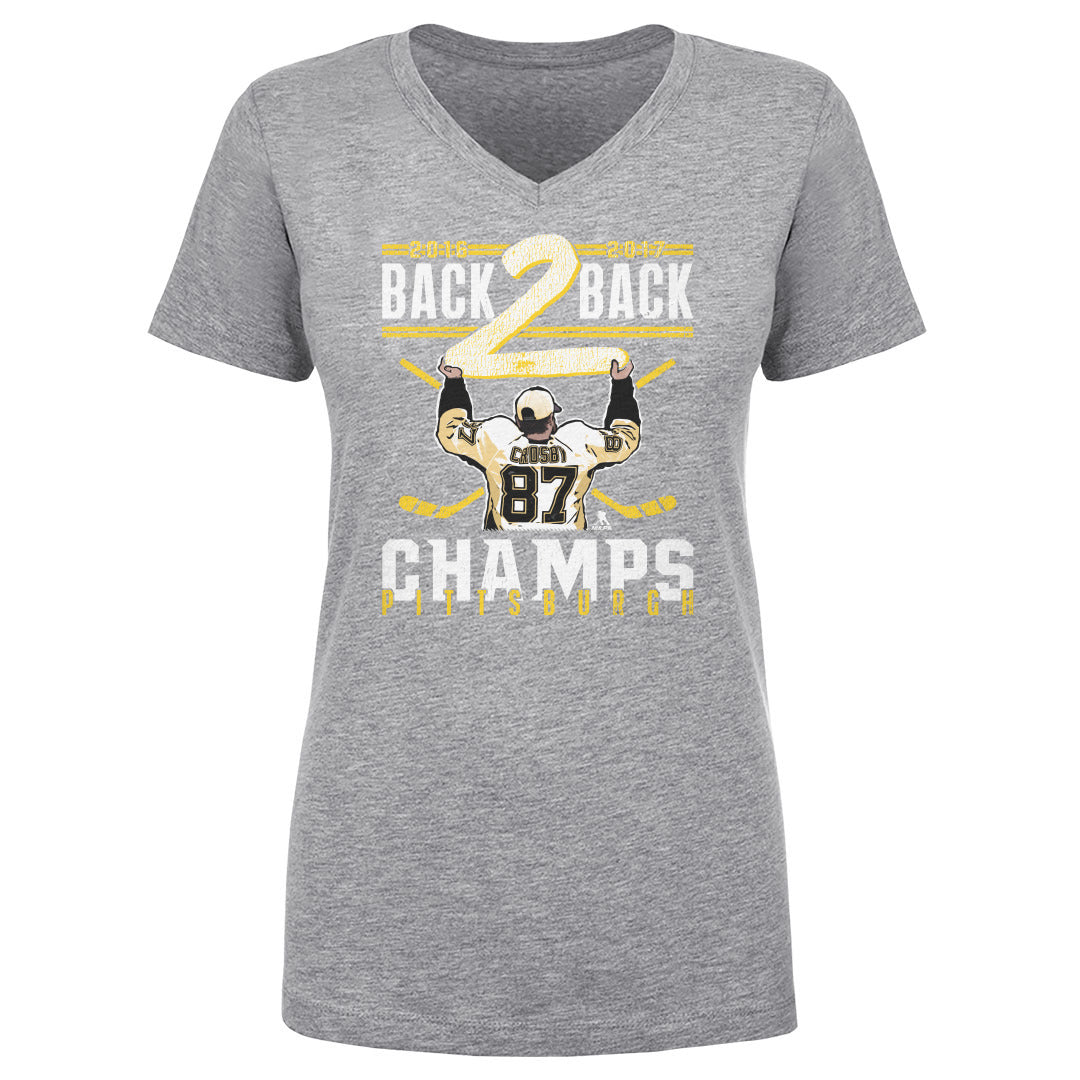 Sidney Crosby Women's V-Neck T-Shirt | 500 LEVEL