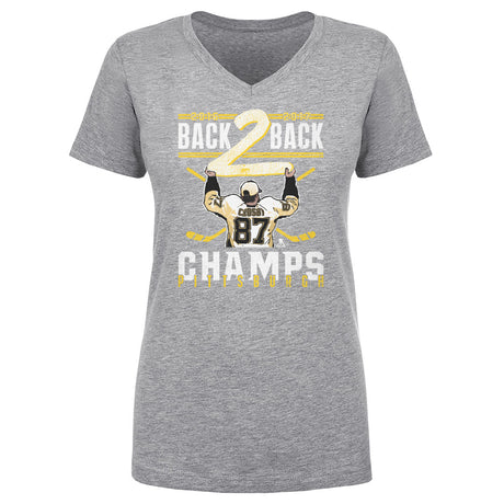 Sidney Crosby Women's V-Neck T-Shirt | 500 LEVEL