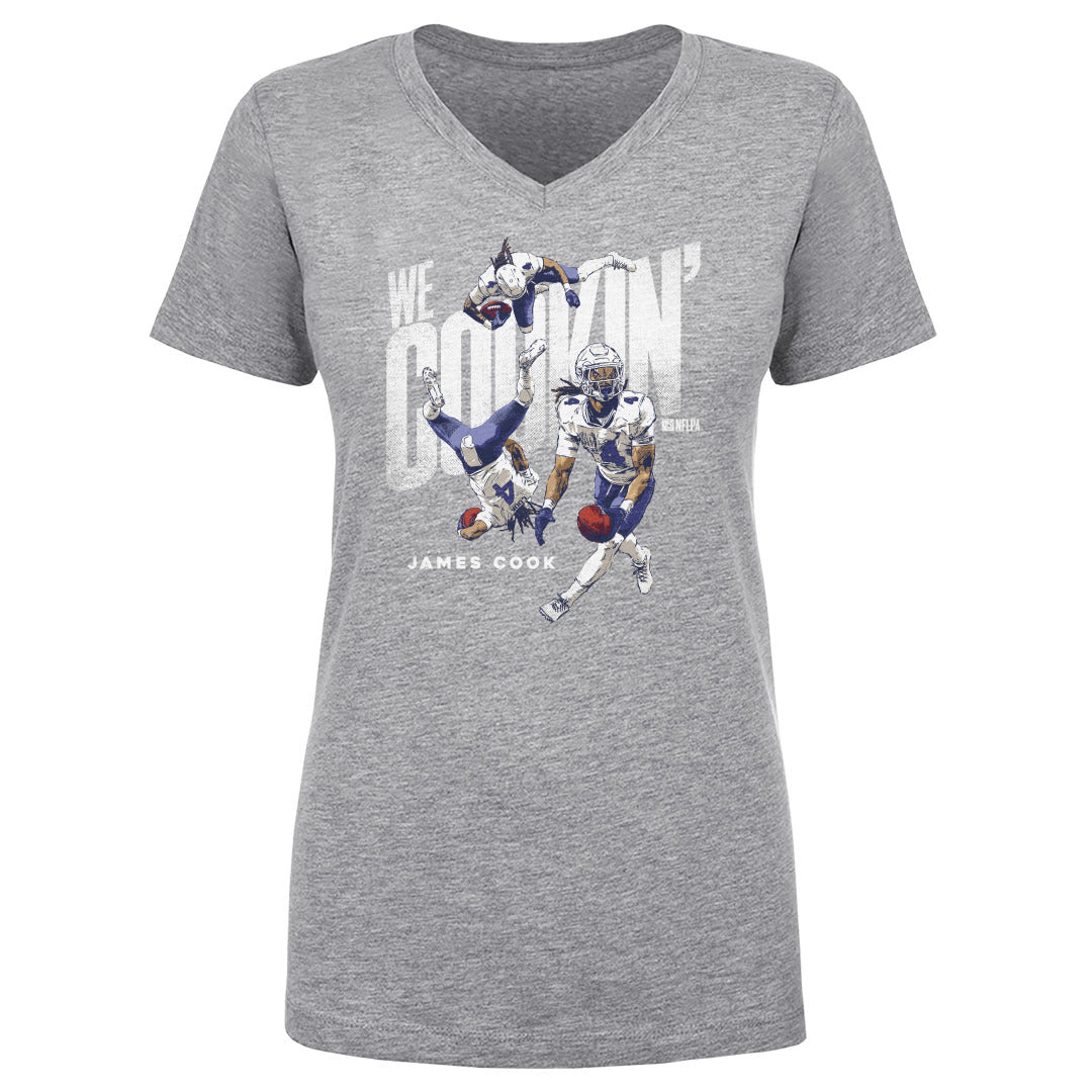 James Cook Women's V-Neck T-Shirt | 500 LEVEL