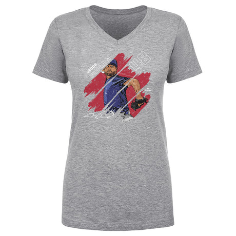 Jacob deGrom Women's V-Neck T-Shirt | 500 LEVEL