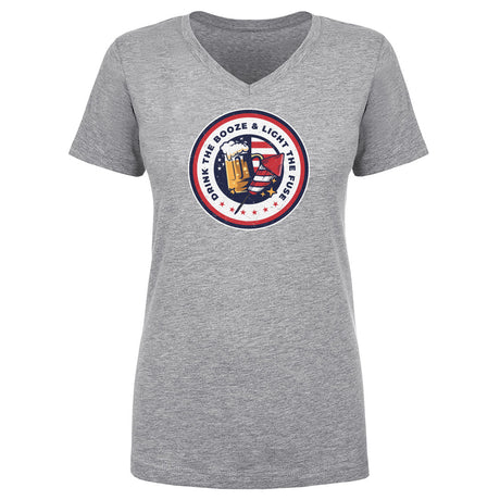 USA Women's V-Neck T-Shirt | 500 LEVEL