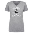 Ed Belfour Women's V-Neck T-Shirt | 500 LEVEL