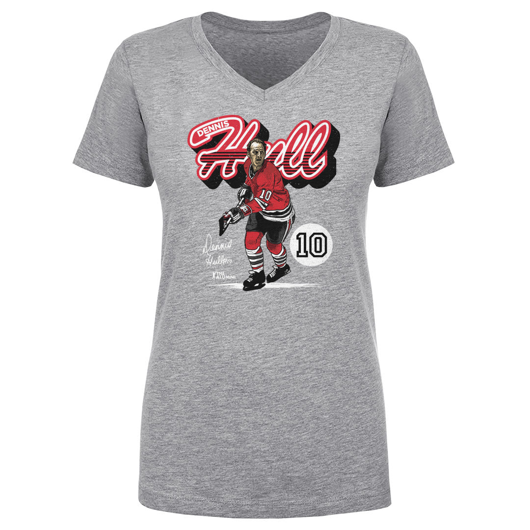 Dennis Hull Women's V-Neck T-Shirt | 500 LEVEL