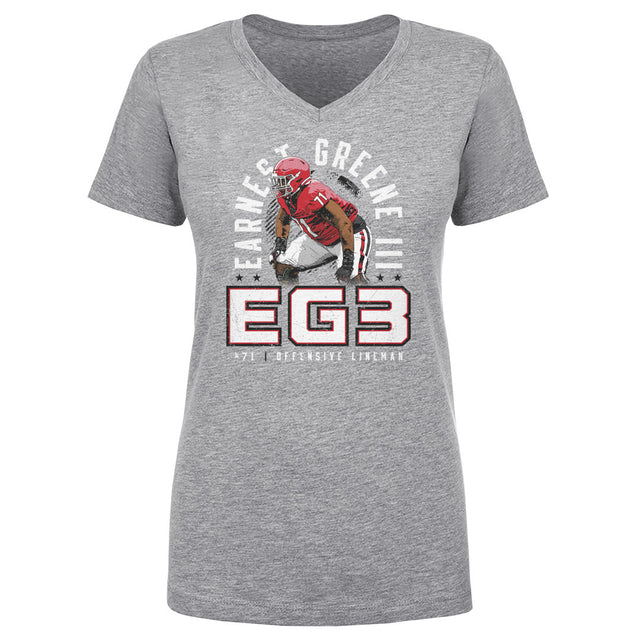 Earnest Greene III Women's V-Neck T-Shirt | 500 LEVEL
