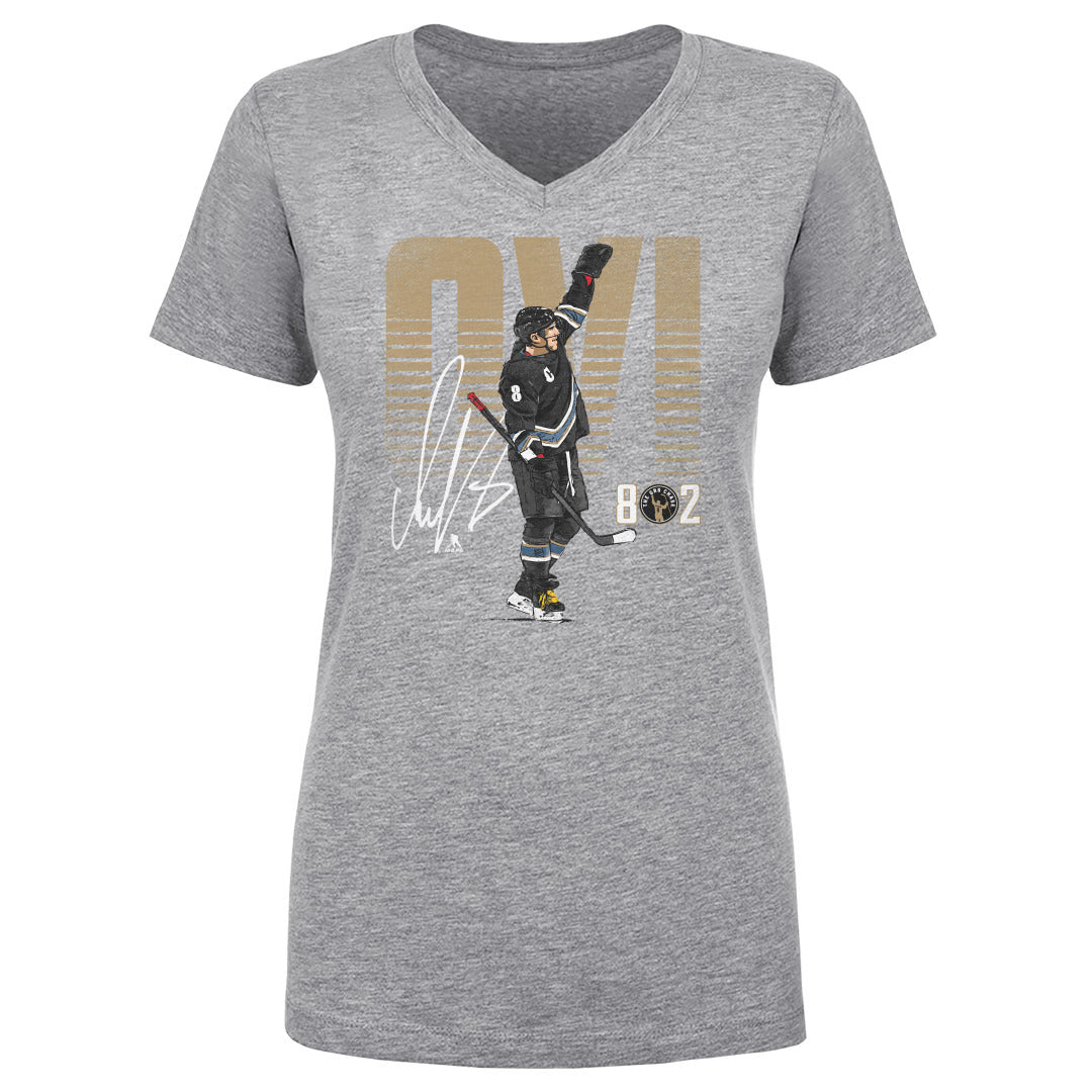 Alex Ovechkin Women's V-Neck T-Shirt | 500 LEVEL