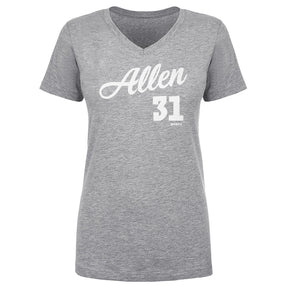 Jarrett Allen Women's V-Neck T-Shirt | 500 LEVEL