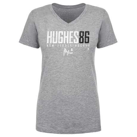 Jack Hughes Women's V-Neck T-Shirt | 500 LEVEL