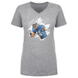 Malcolm Rodriguez Women's V-Neck T-Shirt | 500 LEVEL