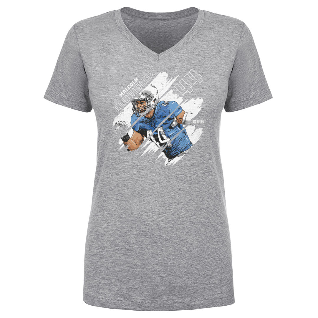 Malcolm Rodriguez Women's V-Neck T-Shirt | 500 LEVEL