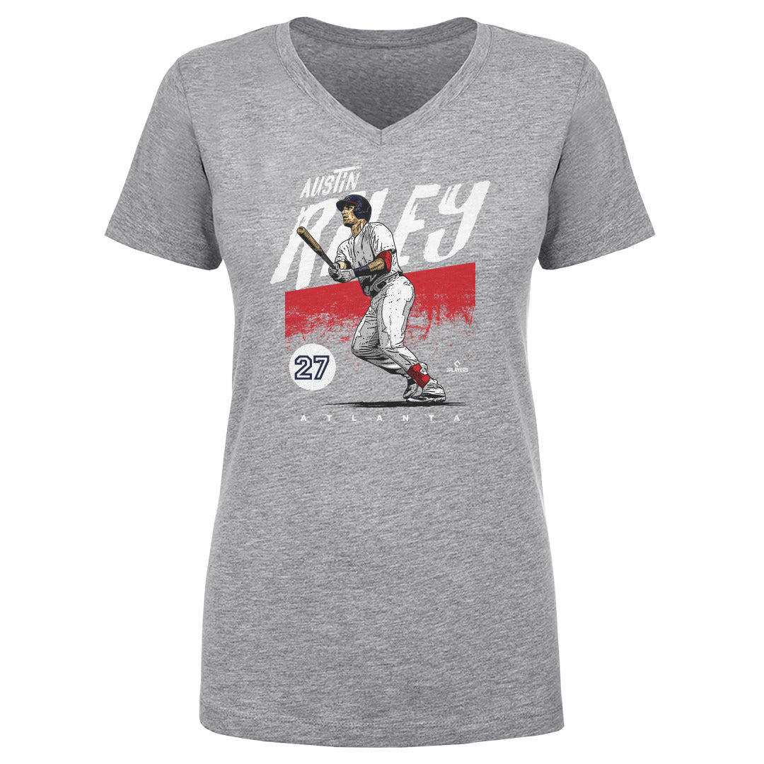 Austin Riley Women's V-Neck T-Shirt | 500 LEVEL