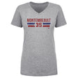 Sam Montembeault Women's V-Neck T-Shirt | 500 LEVEL