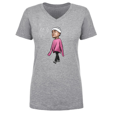 Kyle Kuzma Women's V-Neck T-Shirt | 500 LEVEL