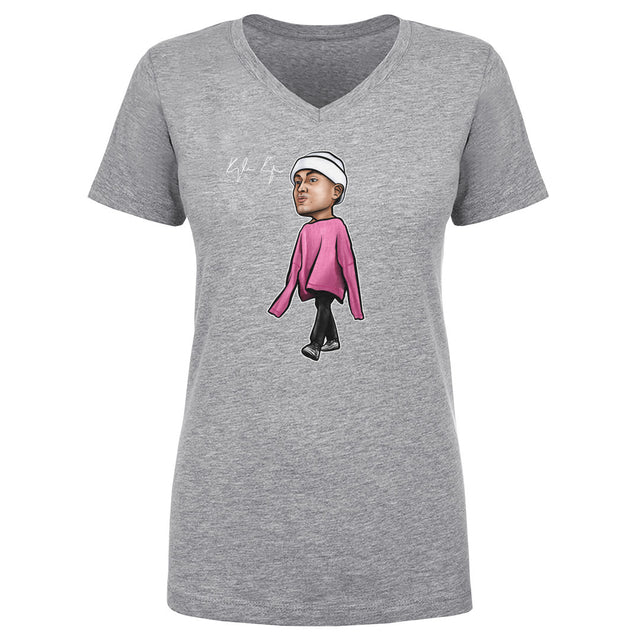 Kyle Kuzma Women's V-Neck T-Shirt | 500 LEVEL