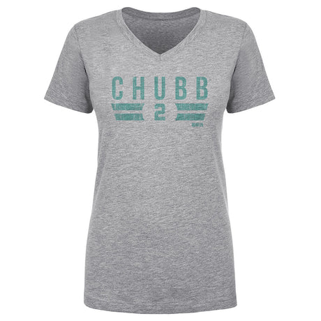 Bradley Chubb Women's V-Neck T-Shirt | 500 LEVEL