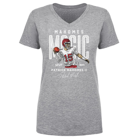 Patrick Mahomes Women's V-Neck T-Shirt | 500 LEVEL