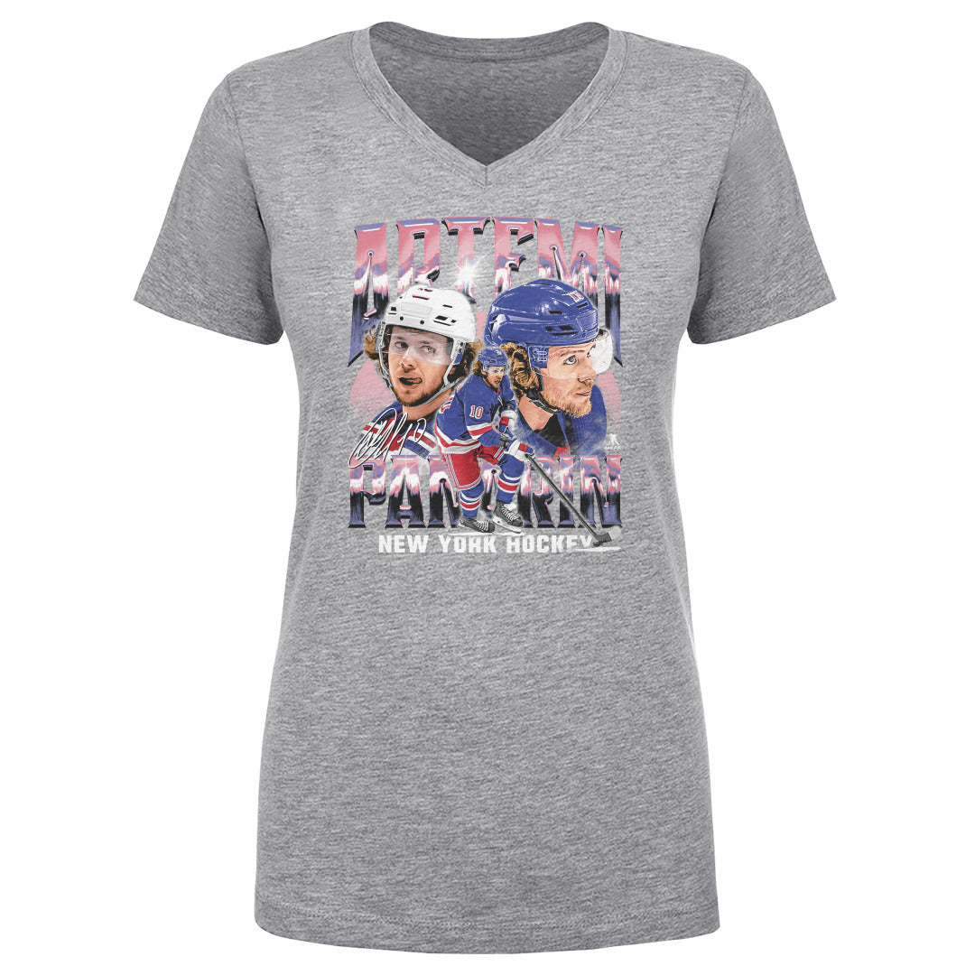 Artemi Panarin Women's V-Neck T-Shirt | 500 LEVEL