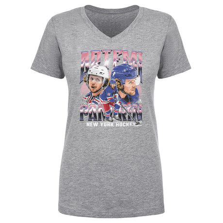 Artemi Panarin Women's V-Neck T-Shirt | 500 LEVEL