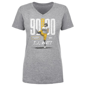 T.J. Watt Women's V-Neck T-Shirt | 500 LEVEL