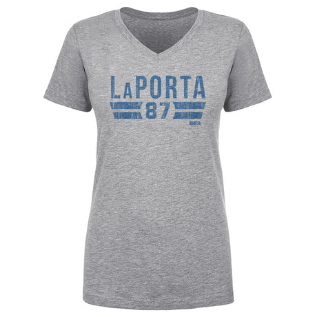 Sam LaPorta Women's V-Neck T-Shirt | 500 LEVEL