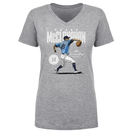 Shane McClanahan Women's V-Neck T-Shirt | 500 LEVEL