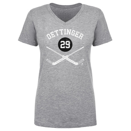 Jake Oettinger Women's V-Neck T-Shirt | 500 LEVEL