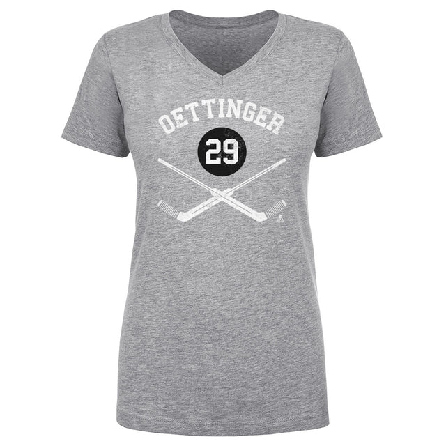 Jake Oettinger Women's V-Neck T-Shirt | 500 LEVEL