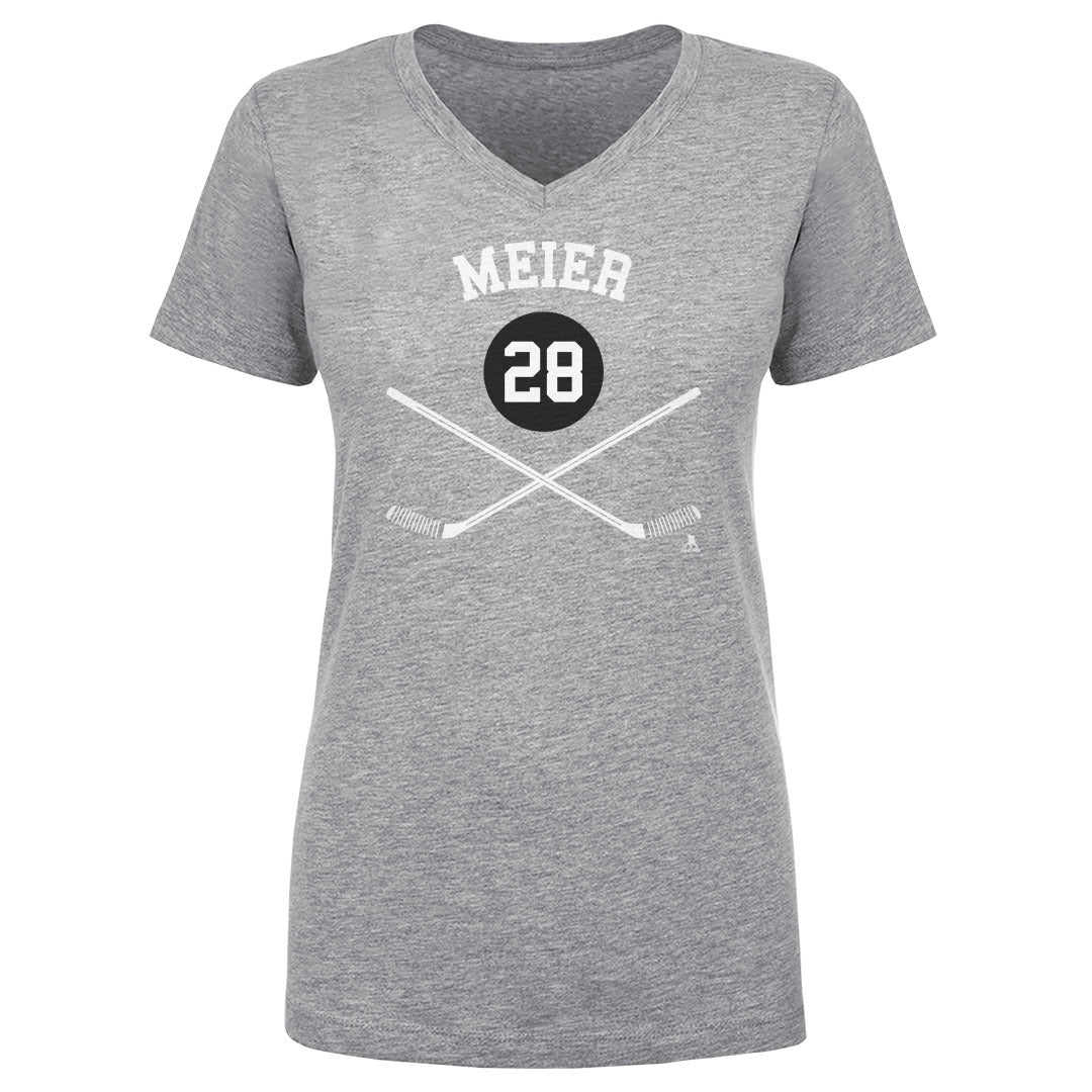 Timo Meier Women&#39;s V-Neck T-Shirt | 500 LEVEL