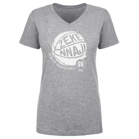 Zeke Nnaji Women's V-Neck T-Shirt | 500 LEVEL