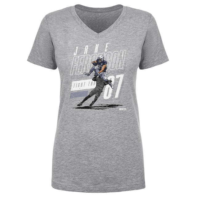Jake Ferguson Women's V-Neck T-Shirt | 500 LEVEL