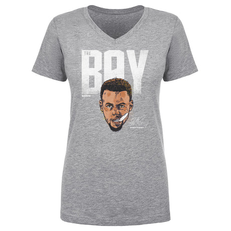 Steph Curry Women's V-Neck T-Shirt | 500 LEVEL