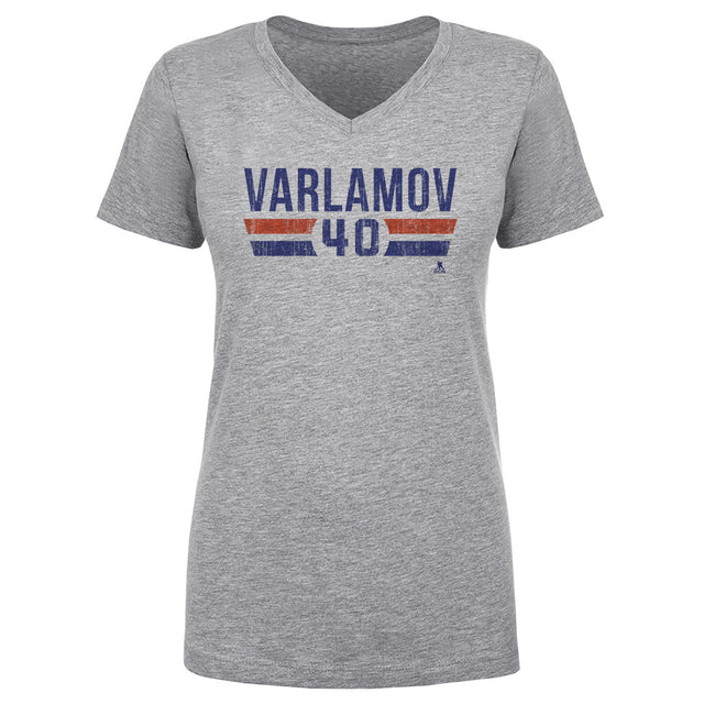 Semyon Varlamov Women's V-Neck T-Shirt | 500 LEVEL