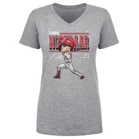 Lars Nootbaar Women's V-Neck T-Shirt | 500 LEVEL