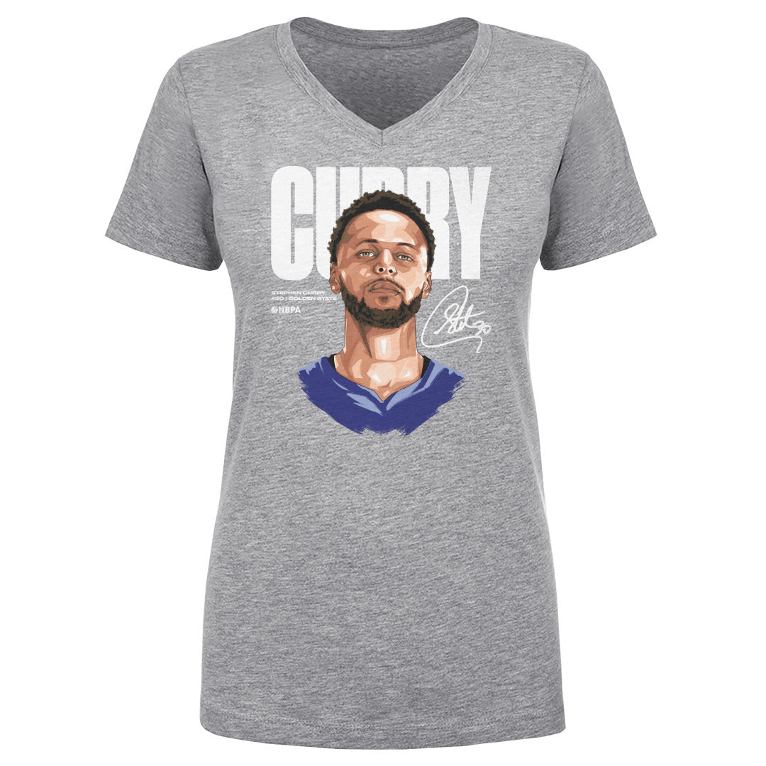 Steph Curry Women's V-Neck T-Shirt | 500 LEVEL
