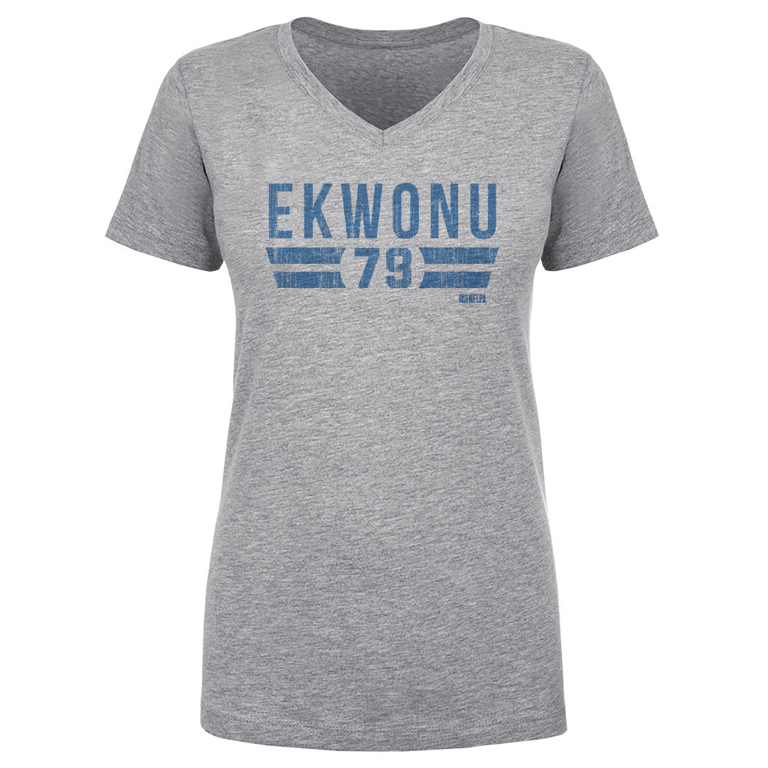 Ickey Ekwonu Women's V-Neck T-Shirt | 500 LEVEL