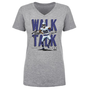 CeeDee Lamb Women's V-Neck T-Shirt | 500 LEVEL