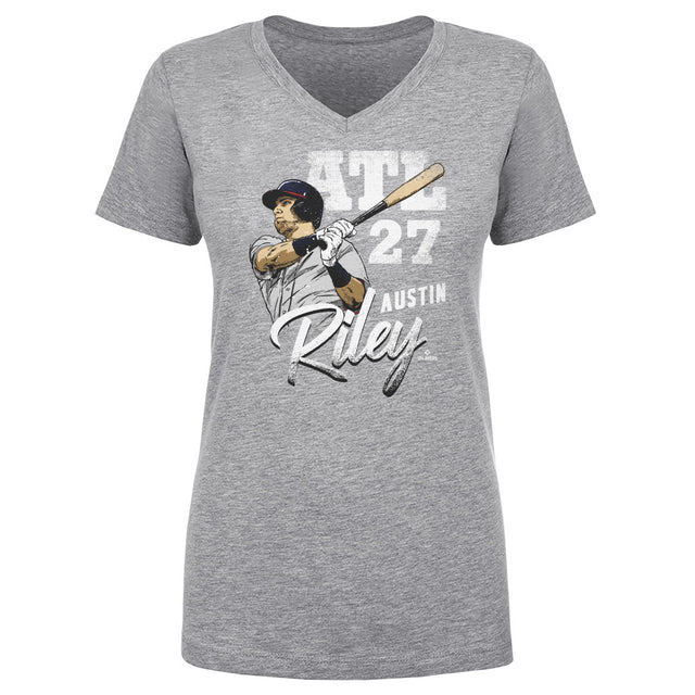 Austin Riley Women's V-Neck T-Shirt | 500 LEVEL